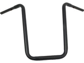 Santee 19 Standard Ape Hanger Handlebar Non Dimpled 3 Hole Black Powder Coated 1 1/4" Throttle By Wire Throttle Cables Santee Default Title