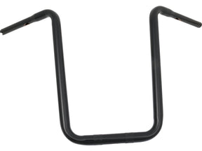 Santee 19 Standard Ape Hanger Handlebar Non Dimpled 3 Hole Black Powder Coated 1 1/4" Throttle By Wire Throttle Cables Santee Default Title