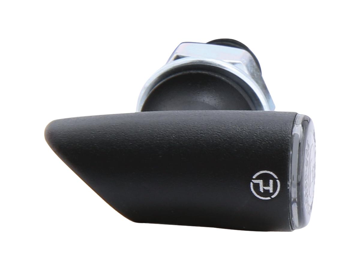 Highsider Proton One Led Turn Signal Led, Tinted Lens, Black Metal Housing Black Tinted Led Highsider