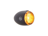 Highsider Proton Two Led Turn Signal Led, Tinted Lens, Black Metal Housing Black Tinted Led Highsider Default Title
