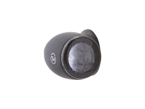 Highsider Proton Two Led Turn Signal Led, Tinted Lens, Black Metal Housing Black Tinted Led Highsider