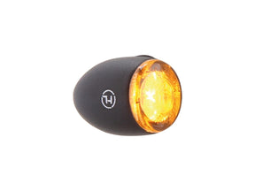 Highsider Proton Two Led Turn Signal Led, Tinted Lens, Black Metal Housing Black Tinted Led Highsider Default Title