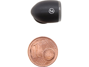 Highsider Proton Two Led Turn Signal Led, Tinted Lens, Black Metal Housing Black Tinted Led Highsider