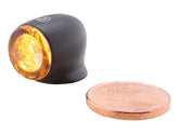 Highsider Proton Two Led Turn Signal/Taillight/Brake Light Led, Tinted Lens, Black Metal Housing Black Smoke Led Highsider Default Title