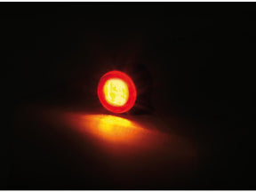 Highsider Proton Two Led Turn Signal/Taillight/Brake Light Led, Tinted Lens, Black Metal Housing Black Smoke Led Highsider