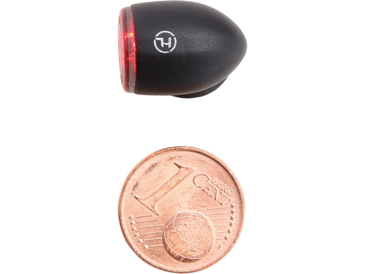 Highsider Proton Two Led Turn Signal/Taillight/Brake Light Led, Tinted Lens, Black Metal Housing Black Smoke Led Highsider