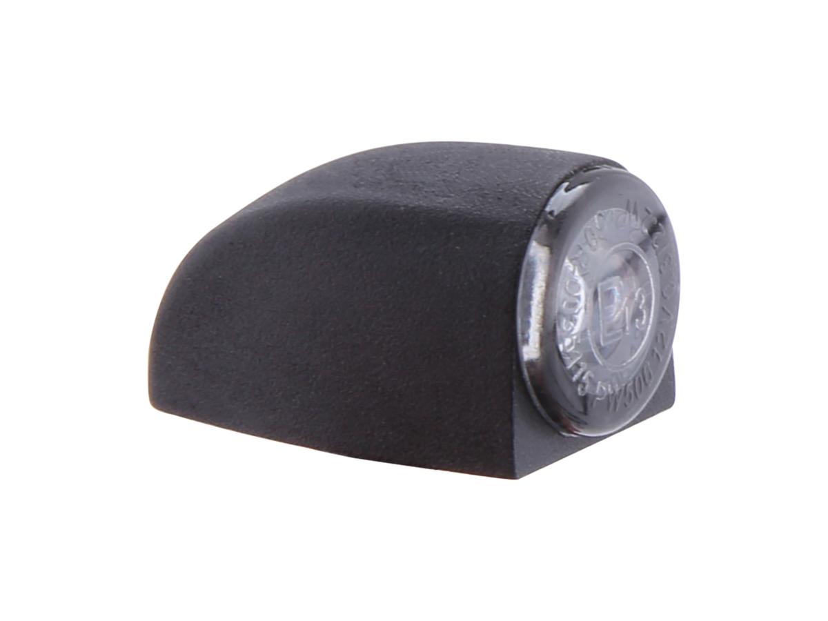 Highsider Proton Three Led Turn Signal/Taillight/Brake Light Led, Tinted Lens, Black Metal Housing Black Smoke Led Highsider