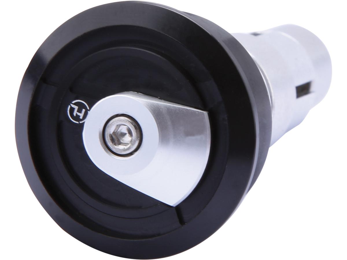Highsider Enterprise Ep1 Bar End Weights With Silver Cap Highsider