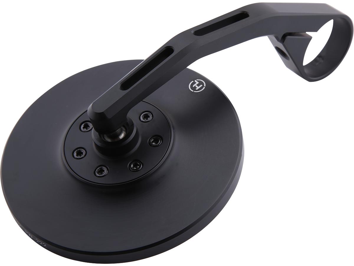 Highsider Conero 2 Bar End Mirror Long Stem (120 Mm) Black, Anodized Highsider