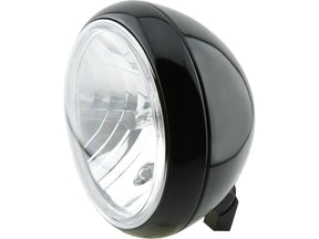 Shin Yo Yuma 2 7" Headlight Black Powder Coated H4 Shin Yo Default Title
