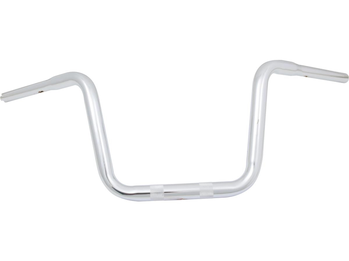 Santee 11 Standard Ape Hanger Handlebar Non Dimpled 3 Hole Chrome 1 1/4" Throttle By Wire Throttle Cables Santee Default Title