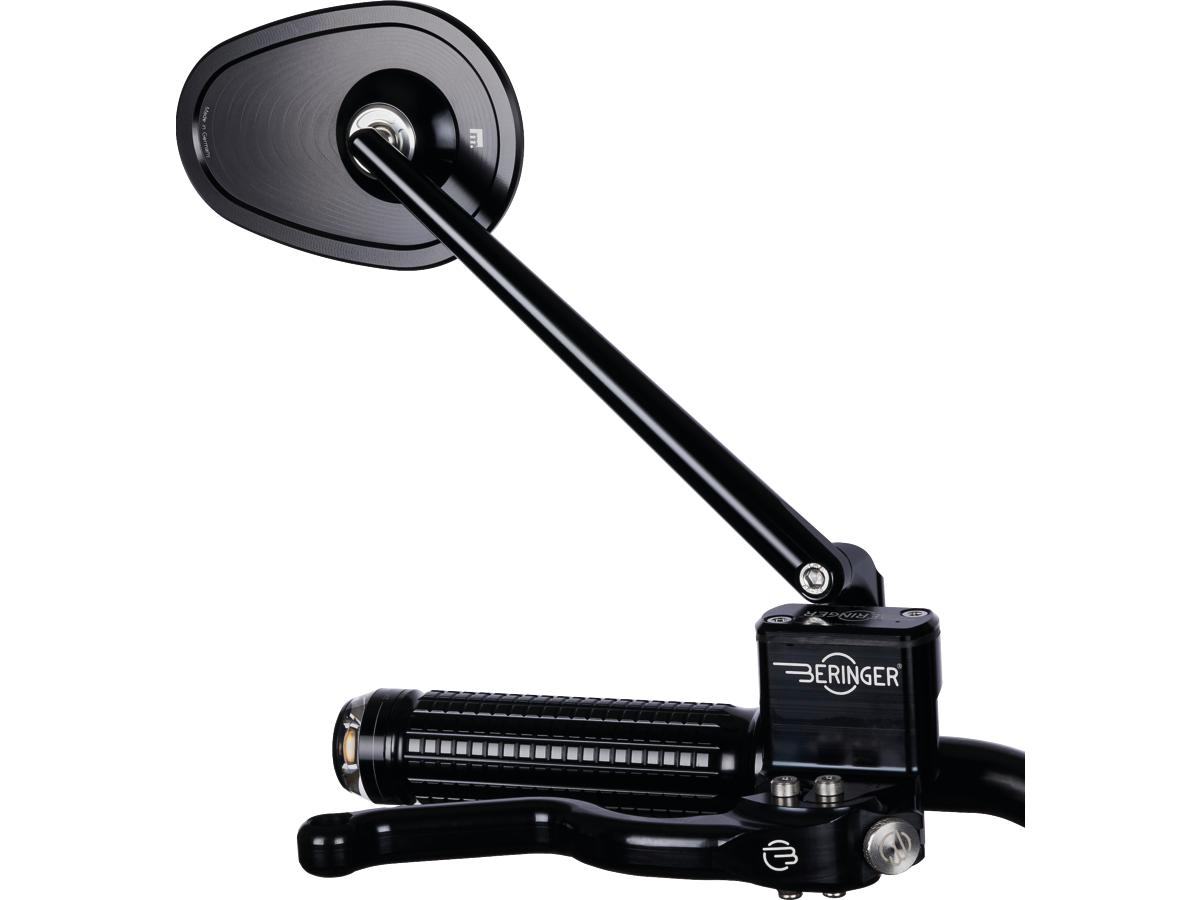 Motogadget Mo.View Club Mirror Stem Length: 180mm Black, Anodized Motogadget