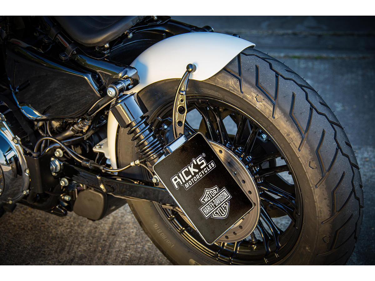 Ricks Motorcycles Oem 150/80, Raw, Steel Rear Fender For Sportster Raw Ricks Motorcycles