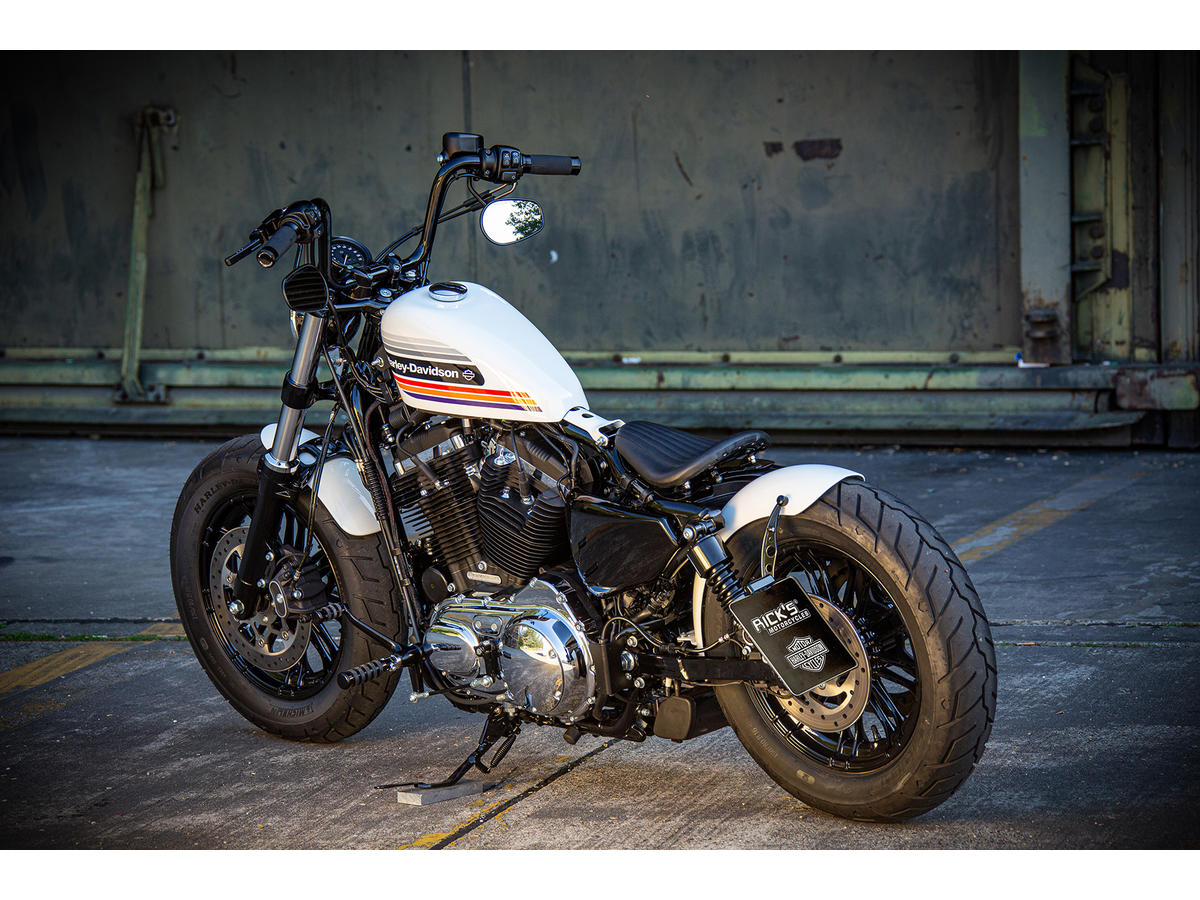 Ricks Motorcycles Oem 150/80, Raw, Steel Rear Fender For Sportster Raw Ricks Motorcycles