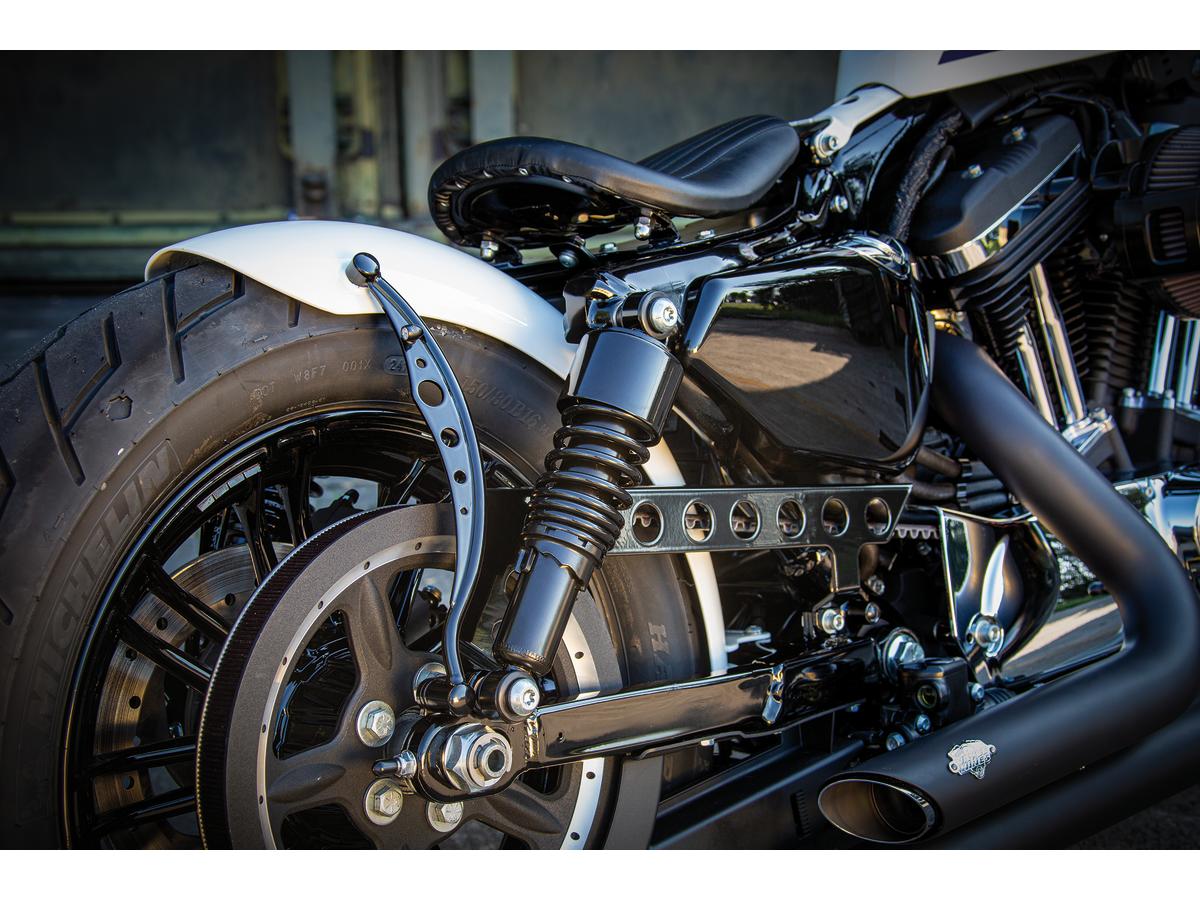 Ricks Motorcycles Oem 150/80, Raw, Steel Rear Fender For Sportster Raw Ricks Motorcycles
