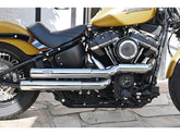 Bsl Drager Drag Exhaust System , Polished Smooth Heat Shield, Polished Smooth End Cap, Polished 70 Mm Bsl Default Title