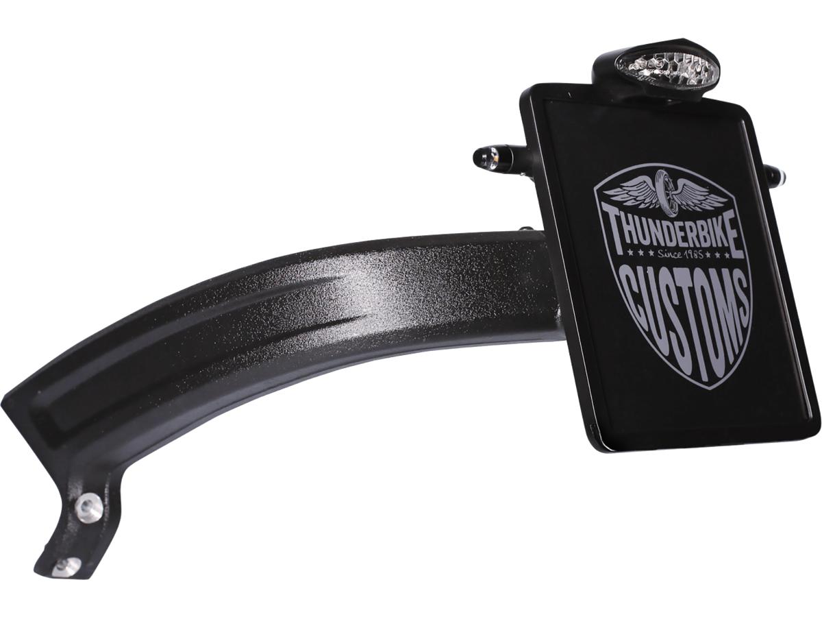Thunderbike Down And Inside License Plate Bracket For Fxdr Flat Black Thunderbike Default Title