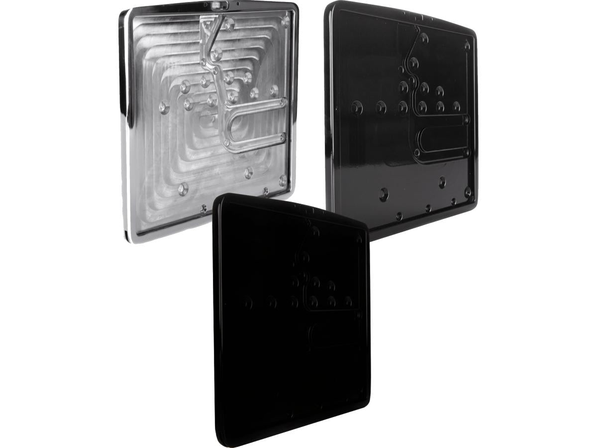 Thunderbike Inside License Plate Base Plate Swedish Size 155x175mm Black Thunderbike Default Title