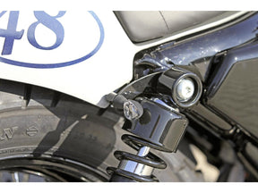 Thunderbike Rear Turn Signal Bracket For V Rod Black Powder Coated Thunderbike