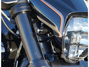 Thunderbike Front Turn Signal Bracket For Fxdr Black Powder Coated Thunderbike