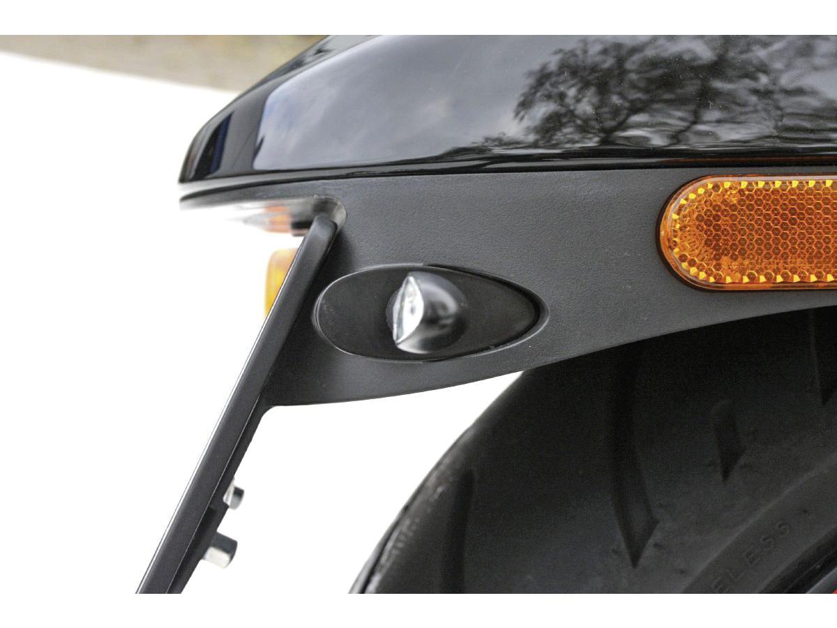Thunderbike Rear Turn Signal Adapter For V Rod And Xr1200 For M8 Thread Turn Signals Matte Black Powder Coated Thunderbike
