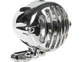 Thunderbike Alcatraz 4" Headlight Aluminium Polished H4 Thunderbike Default Title