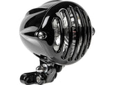 Thunderbike Alcatraz 4" Headlight Matte Black Powder Coated H4 Thunderbike Default Title