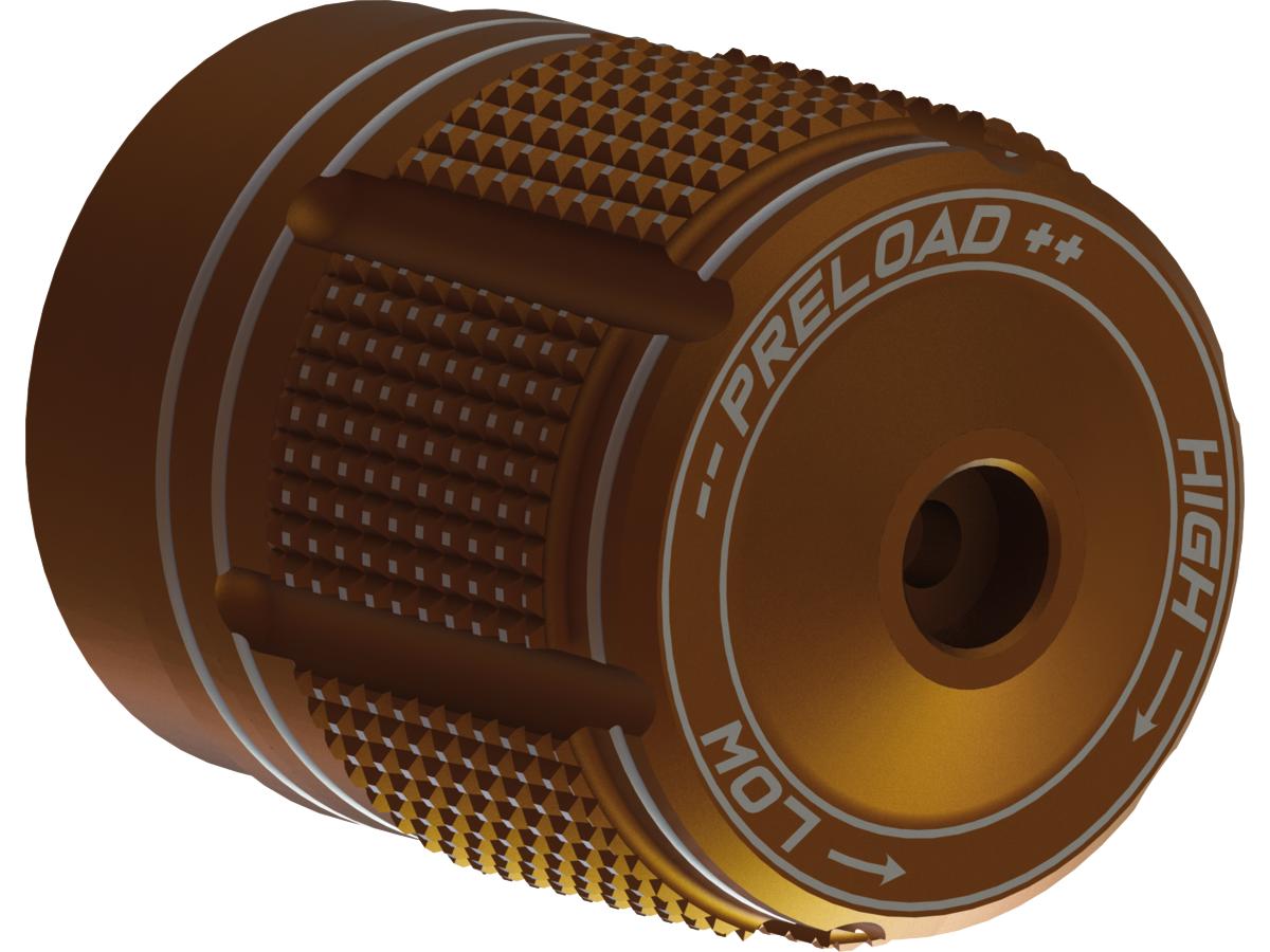 Thunderbike Shock Adjusting Knob Orange Thunderbike Default Title