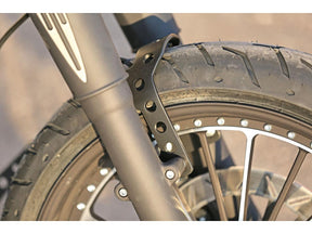 Thunderbike Fork Brace In Combination With 23" Wheel Gloss Black Powder Coated Thunderbike