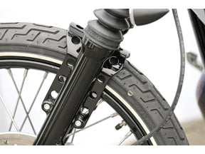 Thunderbike Fork Brace With Oem Wheel Gloss Black Powder Coated Thunderbike