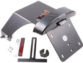 Cult Werk License Plate Bracket Kit For Fat Bob With Brake /Taillight And License Plate Light Black Powder Coated Cult Werk Default Title