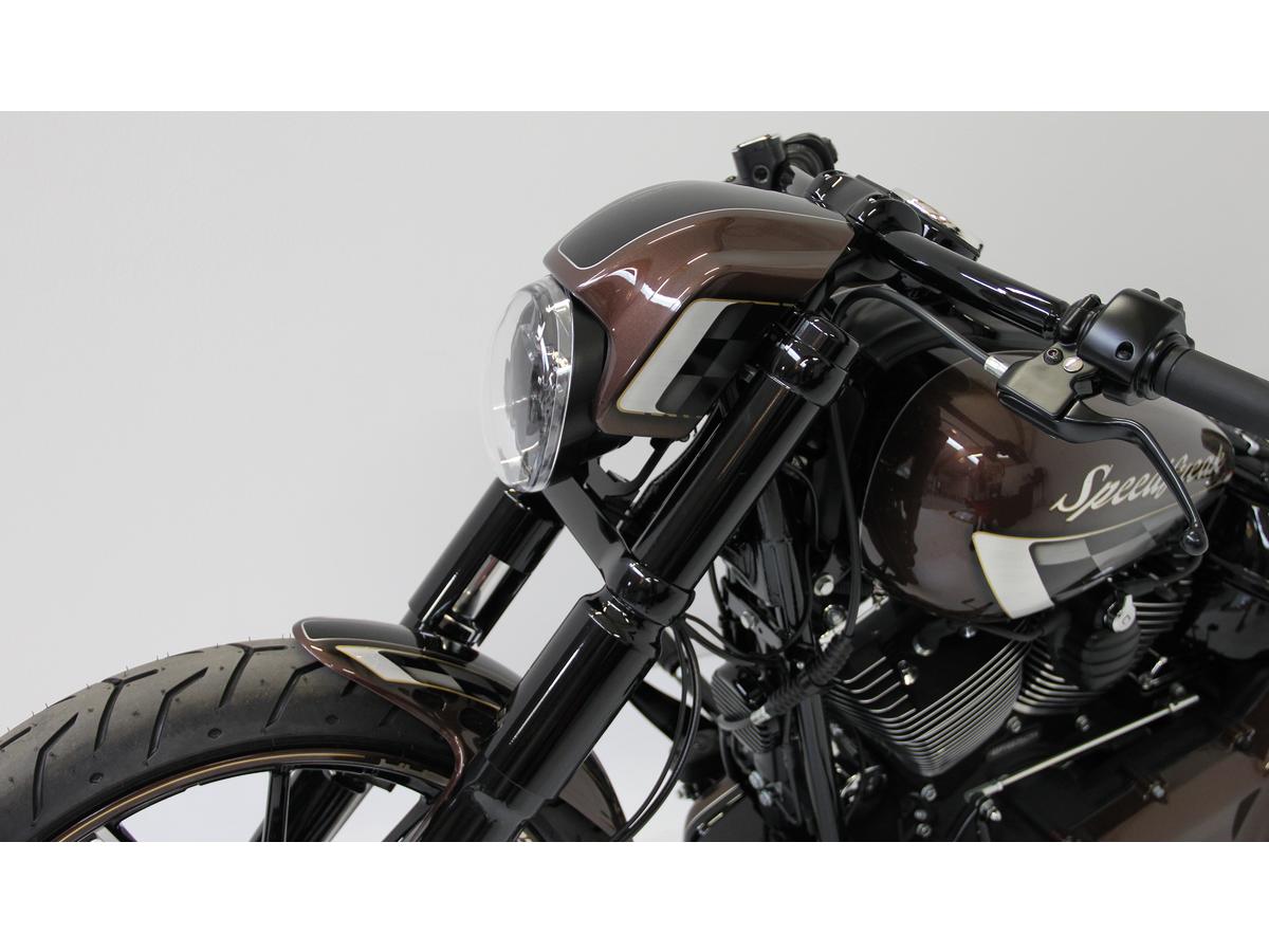 Cult Werk Nrs Style Headlamp Mask Including Led Headlight Black Gloss Abs Cult Werk