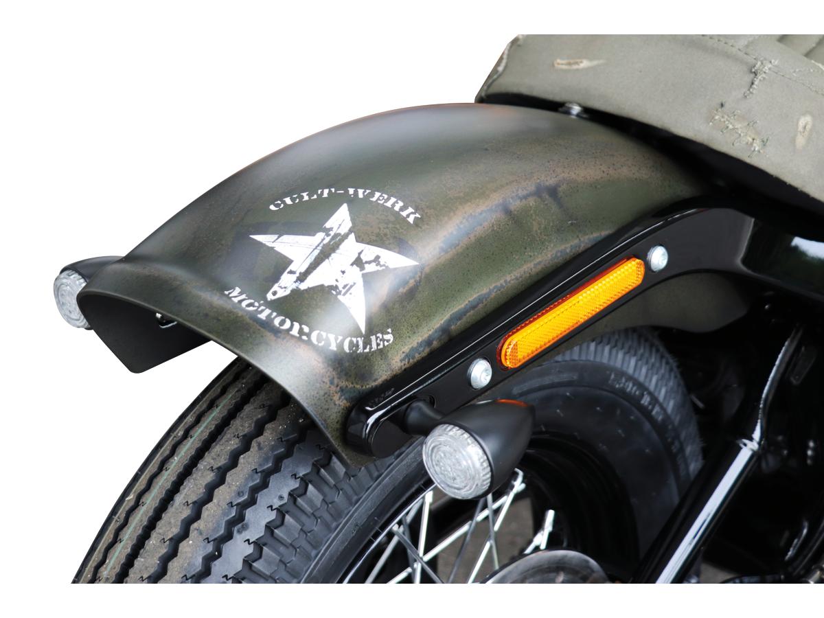 Cult Werk Original Style Short Rear Fender Ready To Paint Cult Werk Default Title