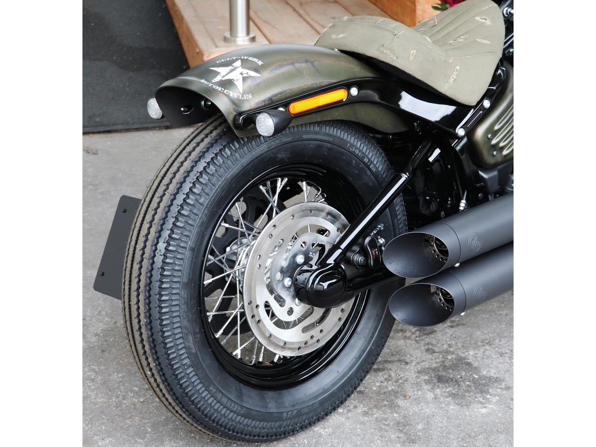 Cult Werk Original Style Short Rear Fender Ready To Paint Cult Werk