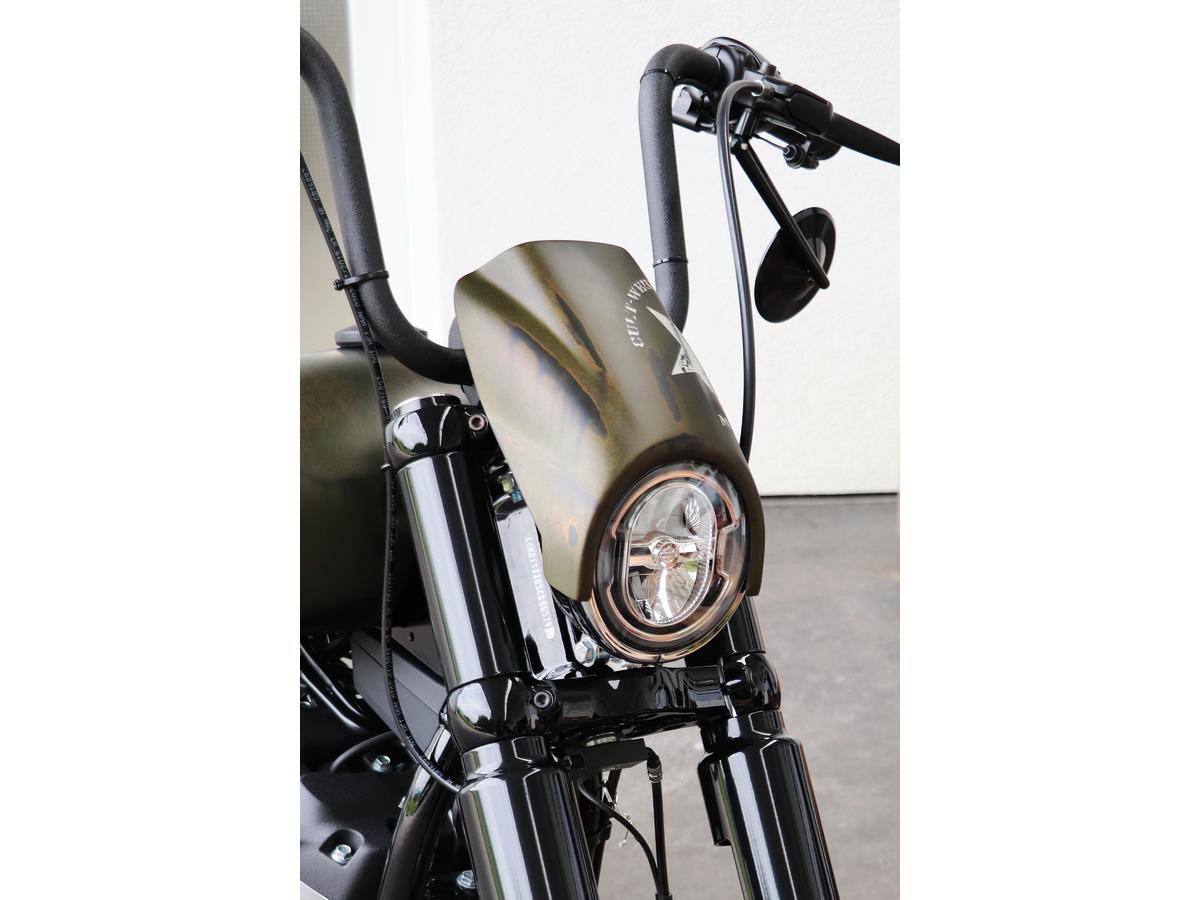 Cult Werk Custom Headlight Mask For Use With Oe Headlight Cult Werk