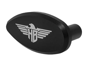 Heinz Bikes Fender Strut Cover Plates Black Anodized Heinz Bikes