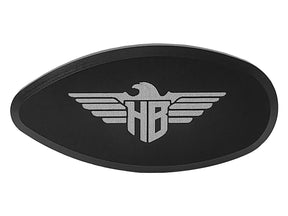 Heinz Bikes Fender Strut Cover Plates Black Anodized Heinz Bikes Default Title