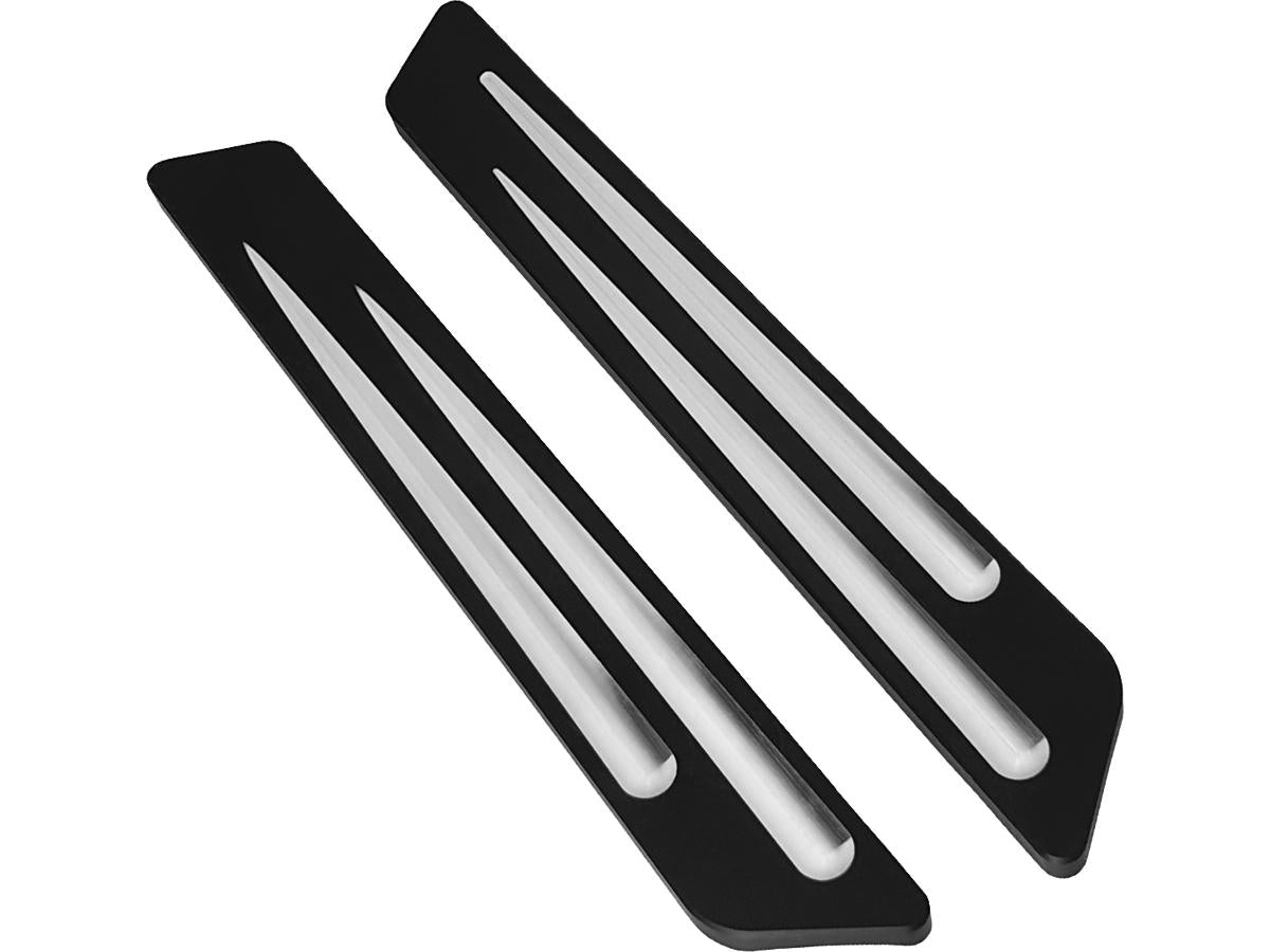 Heinz Bikes Groove Cut Fork Cover Black Anodized Heinz Bikes Default Title