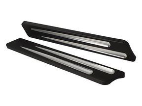 Heinz Bikes Groove Cut Fork Cover Black Anodized Heinz Bikes