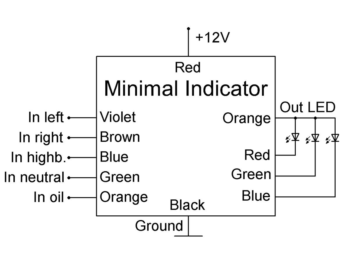 Axel Joost Elektronik Minimal Indicator Axel Joost Elektronik
