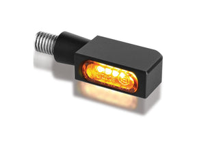 Heinz Bikes Blokk Line Micro Led Turn Signals Black Anodized Smoke Led Heinz Bikes Default Title