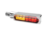 Heinz Bikes Blokk Line Led Turn Signal/Taillight/Brake Light Chrome Smoke Led Heinz Bikes Default Title