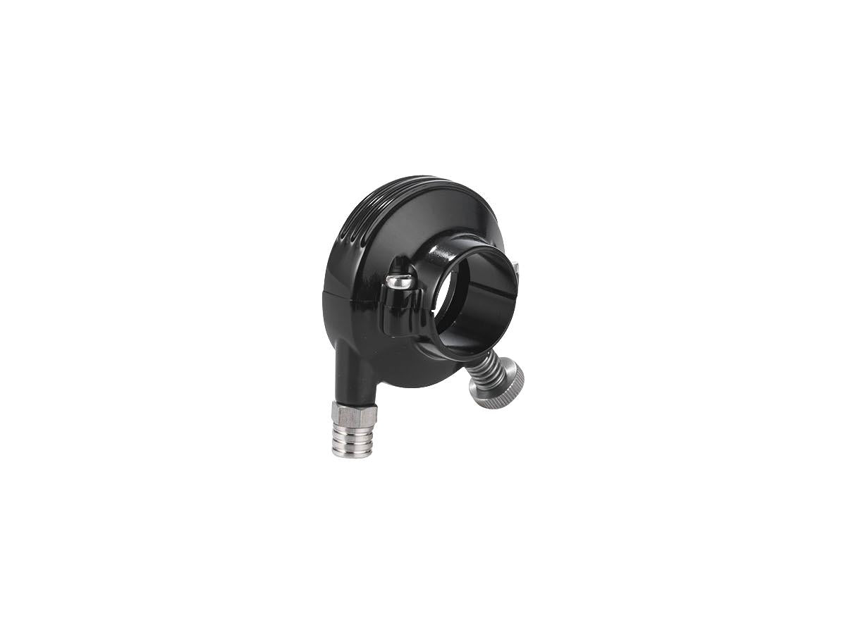 Kustom Tech Deluxe External Throttle Housing With Stainless Steel Throttle Clamp Screw And Cable Register Black 1" Single Cable Kustom Tech Default Title