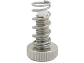 Kustom Tech Throttle Clamp Screw With Spring Stainless Steel Polished Kustom Tech Default Title
