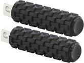 Arlen Ness Air Trax Foot Pegs Black Endcap Black, Anodized Arlen Ness Default Title