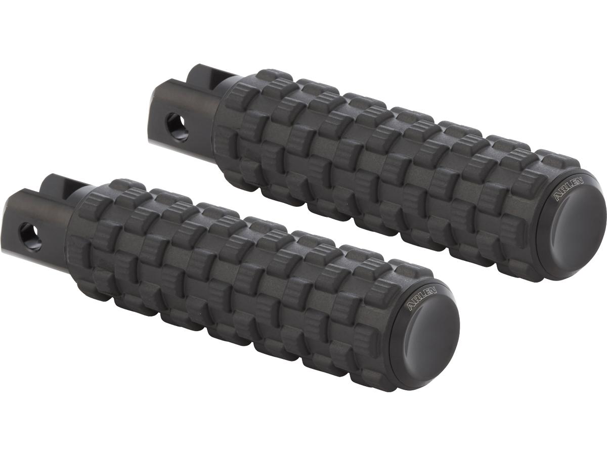 Arlen Ness Air Trax Passenger Pegs Black Endcap Black, Anodized Arlen Ness Default Title