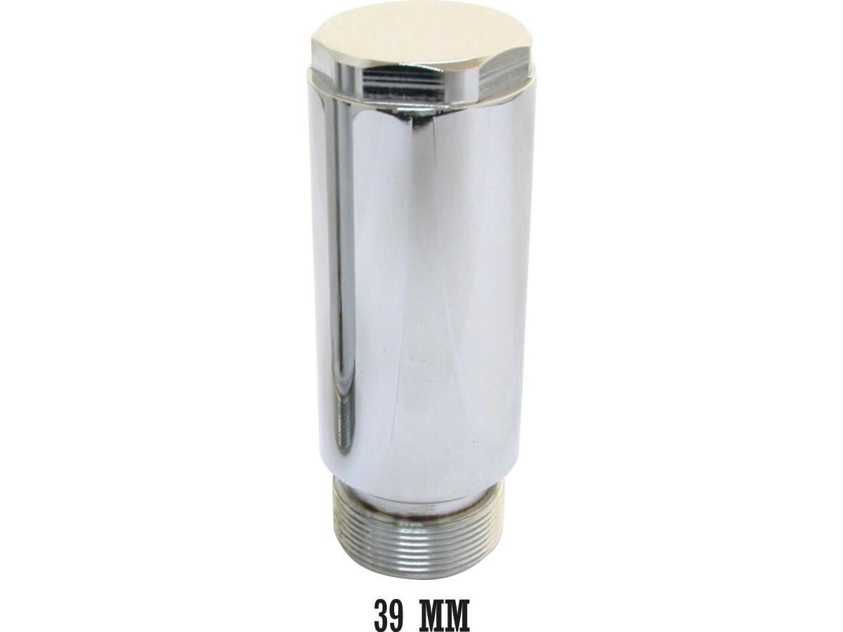 Cce Fork Tube Extension Kit Fork Diameter: 39mm, Length: 2" Chrome Cce Default Title