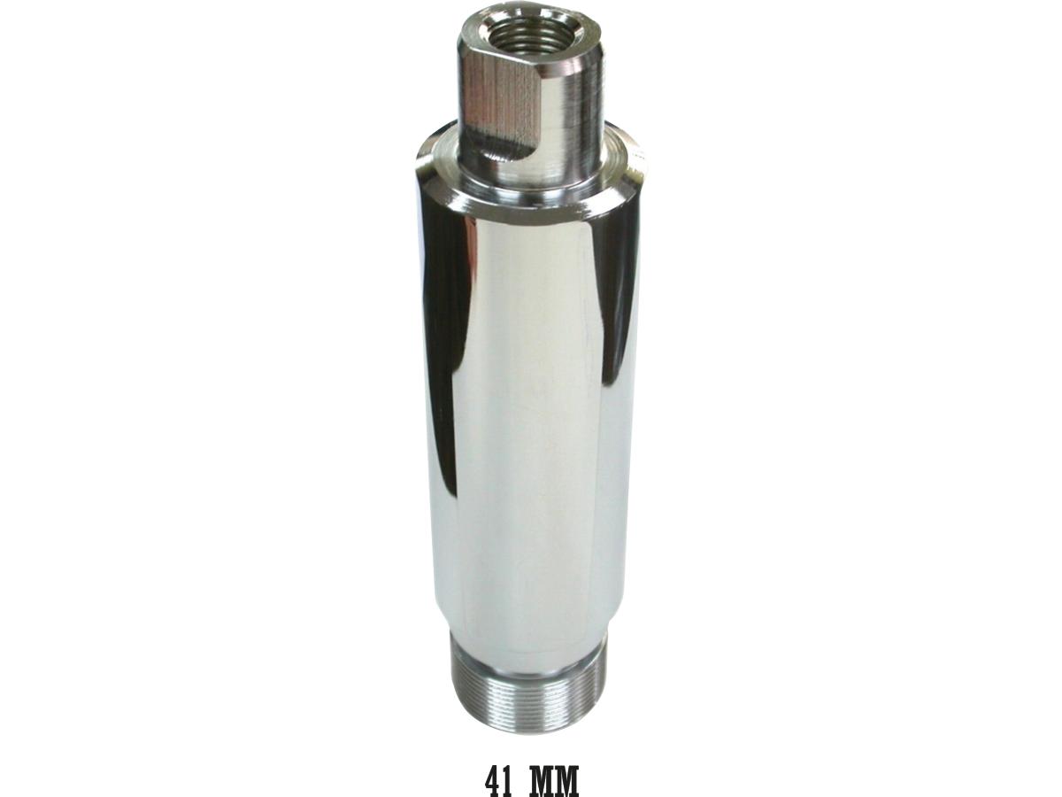 Cce Fork Tube Extension Kit Fork Diameter: 41mm, Length: 4" Chrome Cce Default Title