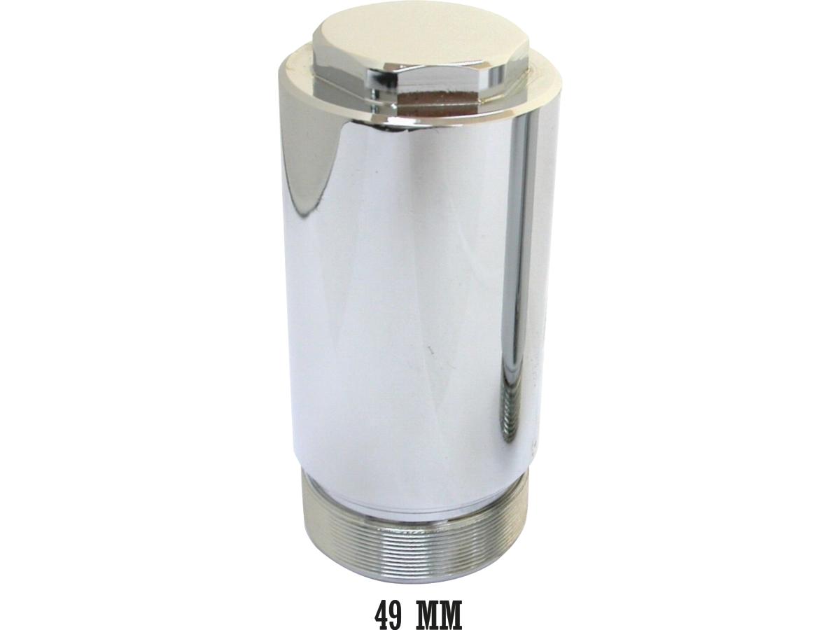 Cce Fork Tube Extension Kit Fork Diameter: 49mm, Length: 2" Chrome Cce Default Title