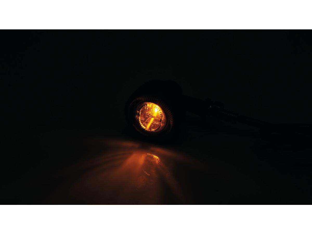 Highsider Classic X1 Led Turn Signal Silver Anodized Led Highsider